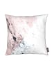 Juniqe Kissen "Rose Geo Marble" in Grau & Rosa