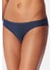 Schiesser Mini Slip Personal Fit in Schwarz / dunkelblau