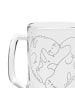 Mr. & Mrs. Panda Gravur Bierkrug Otter Valentine ohne Spruch in Transparent