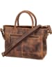 Greenburry Handtasche Vintage 1537 in Sattelbraun