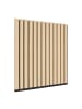 ebuy24 Akustikpaneel Porto  Eiche 2er Set