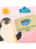 Mr. & Mrs. Panda Duschvorleger Kaffee Tasse mit Spruch in Gelb Pastell