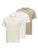 UNTAGGED MOVEMENT 3er Pack T-Shirts Regular Fit in Mehrfarbig