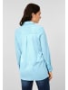 Cecil Longbluse mit Knopfleiste in Blau