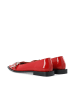 Bianco Ballerinas in Red Nappalak