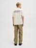 JACK & JONES Junior T-shirt in Antique White