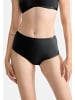 Sloggi High Waist Panty GO Daily Cotton in Schwarz / weiß