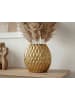 FineBuy Vase in Gold / Aluminium / 34x13x32