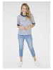 Navigazione Baumwollshirt Baumwollshirt in weiSS/jeans