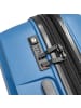 Delsey Belmont Plus 4 Rollen Trolley L 76 cm mit Dehnfalte in zink blau