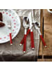 Villeroy & Boch 24er Set Tafelbesteck S+ Cranberry in rot