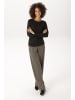 Aniston CASUAL Langarmshirt in schwarz