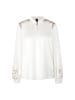 MARC CAIN Bluse aus Viskosemix in Weiß