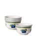 Villeroy & Boch 4er Set Bols French Garden Fleurence ø 14,1 cm in bunt