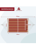 COSTWAY Hängematte 189cm in Rot