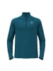 Odlo Midlayer, Sweatshirt Mid layer ESSENTIAL 1/2 ZIP in Blau