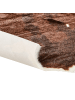 Beliani Schaffell BOGONG in Braun/Weiß - (W) 150 x (H) 1 x (L) 200 cm