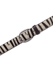 Vanzetti Gürtel Leder white-black