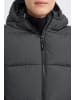 Oxmo Steppjacke OXMINNA JACKET HOOD in Stein