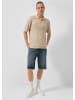 QS Polo-Shirt in 9306_beige
