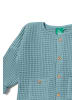 Little Green Radicals Organic Waffle Cotton Jacket in Blue