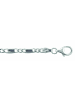 Adeliás 925 Silber Fantasie Armband 21 cm Ø 3,3 mm in silber