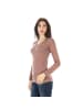 Fred Perry Rosa Alpaka-Pullover