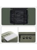SONS OF ALOHA 2in1 Handgepäckkoffer & Rucksack Backpacker Rucksack mit Rollen 3 in 1 Handgepäck  55 cm in grün
