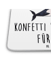 Mr. & Mrs. Panda Coaster Orca Zylinder mit Spruch in Weiß