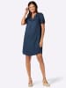 Sieh an! Tunika-Kleid in dunkelblau