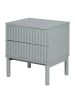 home24 Nachtkommode Holov in Hellgrau