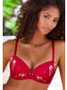 LASCANA Schalen-BH in rot-rosa