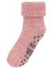 LAVANA basic ABS-Socken in rosa