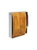 relaxdays Toilettenpapierhalter Bambus in Natur