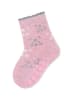 Sterntaler ABS-Socken Katze, 2er-Pack in hellgrau mel.