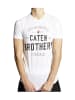 Dsquared2 Caten Brothers T Shirt Weiß