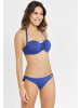 Buffalo Bügel-Bandeau-Bikini-Top in blau