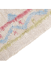 Beliani Geflochtener Teppich TERKOS in Bunt/Beige/Grün - (W) 140 x (H) 0.6 x (L) 200 cm