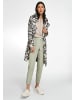 Basler Lederimitathose Trousers in DEEP LICHEN GREEN