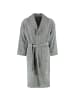 Rhomtuft Rhomtuft Bademäntel unisex Schalkragen Sir & Lady kiesel - 85 in kiesel - 85