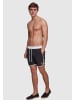 Urban Classics Badeshorts in blk/wht