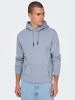 Only&Sons Weicher Kapuzen Pullover Basic Hoodie ONSCERES in Hellblau