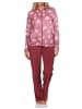 NORMANN langarm Hausanzug Homewear Herz - 82202 in beere