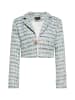 faina Damen Kurzblazer in Blau Mehrfarbig