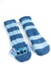 Lilo & Stitch Disney Lilo & Stitch Hüttensocken Haussocken Sherpa Kuschelsocken in blau