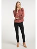 Usha Damen Bluse in Rosa Mehrfarbig