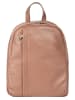 Samantha Look Rucksack echt Leder in alt-rosa