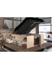 58 aufm Kessel HOCHBETT Parisot Travel 140x200 Holznachbildung Jackson Eiche/Weiß