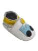 Bemesu Baby Krabbelschuhe aus Leder, weiche Lauflernschuhe mit rutschfester Sohle 