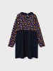 name it Kinder Print Kleid für Mädchen Freizeit Langarm Dress NKFODNIA in Blau